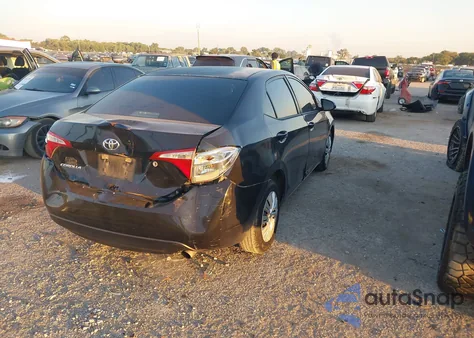 2014 Toyota Corolla L from USA, damaged, VIN 5YFBURHE8EP162781